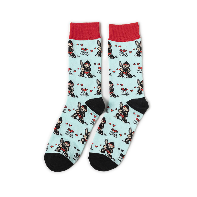 65g Weight Socks Classification Socks Lingerie Type Cotton (more than 50%) Fabric Type A Pair Quantity Casual, Daily Occasion Animal, Color Block Pattern All Seasons Season Unisex Gender Cute Style A Pair Cute Unisex Animal Color Block Cotton (more Than 50%) Crew Socks 17