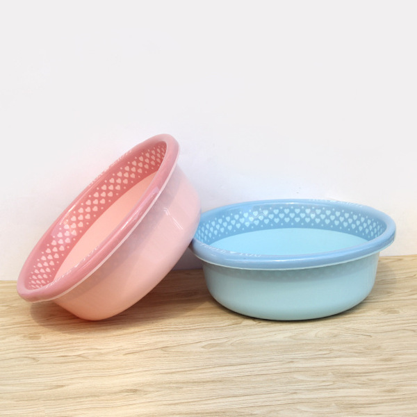 Big plastic washbasin for laundry for students for home use