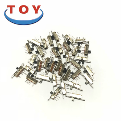 SS13D09三档拨动开关厂家批发价格优惠SS13D07带耳朵立式滑动开关|ms