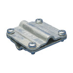 避雷网带夹具 避雷带避雷网连接器 接闪网连接器夹具 热镀锌夹具