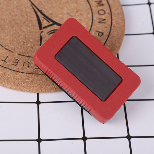 Magnetic small board eraser drawing board eraser velvety cloth eraser teaching training special board brush dustless board brush board eraser wholesale 