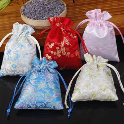 wholesale Kam bags Tips Jewellery Jewelry bags Cloth bag Embroidery Small pockets jewelry packing customized