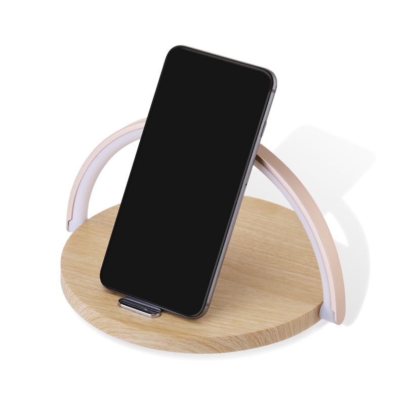 Fast Qi Wireless Charger Table Lamp