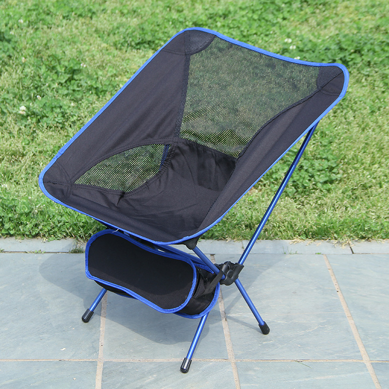 Cross border Specifically for Moon Chair outdoors fold Beach chairs portable Ultralight Aviation Aluminum Lazy man Fishing Chair goods in stock