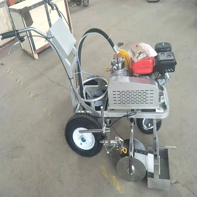 辰旺供应手推式划线机 多用途冷喷标线机 塑胶跑道划线机品质款