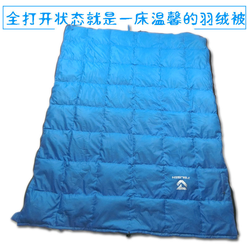 야외용 다운 봉투형 스플라이싱 초경량 캠핑 침낭 호텔 방진 보온 커플용 봄 가을 경량 휴대용