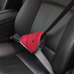 Car Child Safety Seat Belt Extender and Shoulder Pad with Adjustable Lock to Prevent Neck Strain