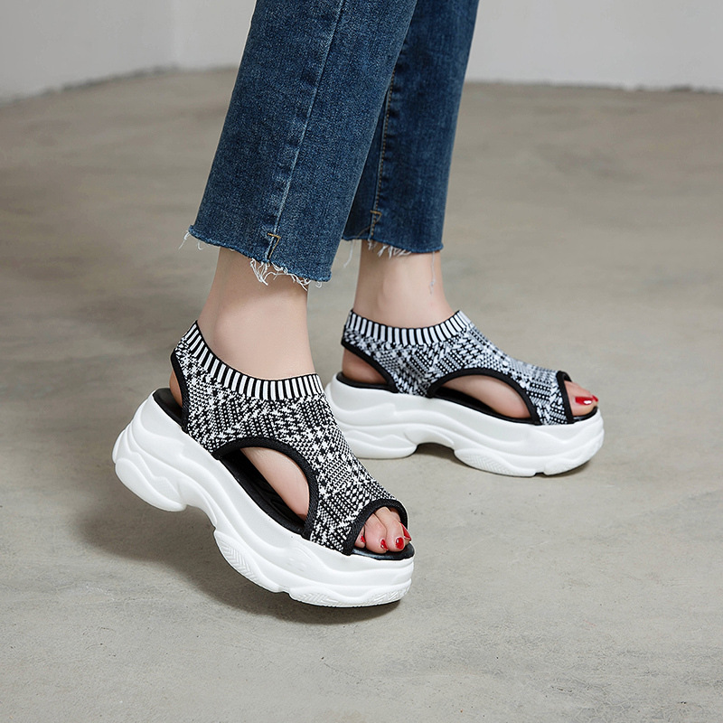 Chaussures été pour femme en Caoutchouc - Ref 3345761 Image 2