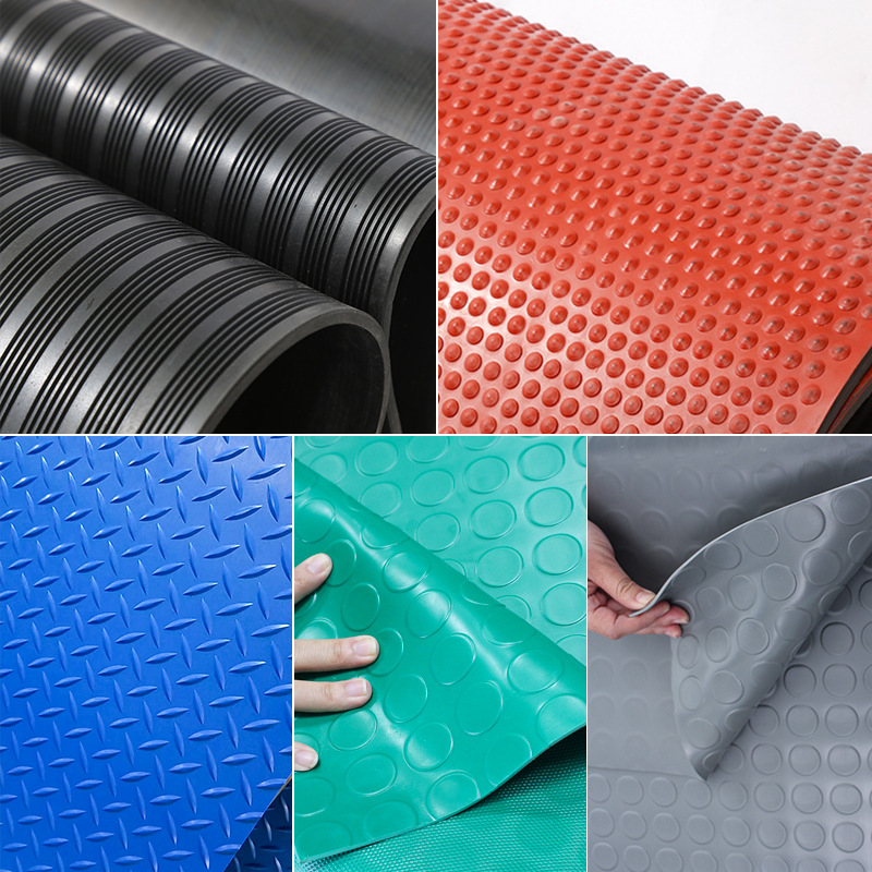 Rubber non-slip carpet PVC
