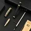 Wholesale metal business gift signature pen Creative metal orb neutral pens slogo logo