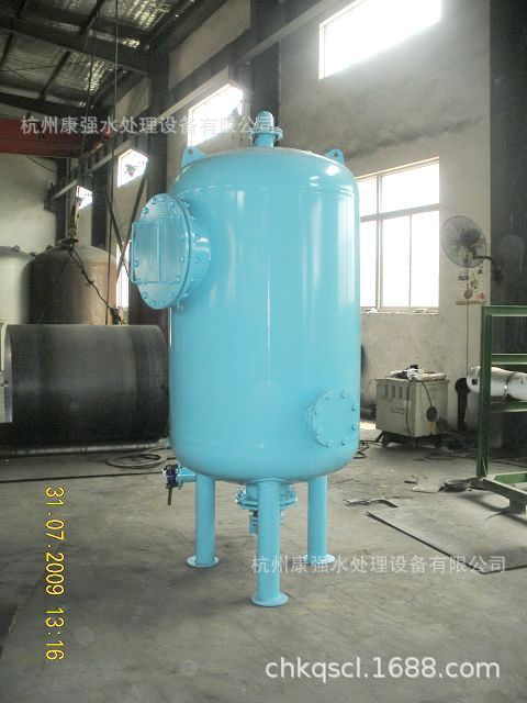 Φ1000机械过滤器 8T/H流量 石英砂过滤器 碳钢Q235衬3mm橡胶罐体