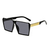 Trend retro sunglasses, square glasses solar-powered suitable for men and women