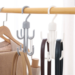 Four-claw 360-degree rotating hanger for clothes, hats, bags, ties, and belts storage rack, new product on Amazon