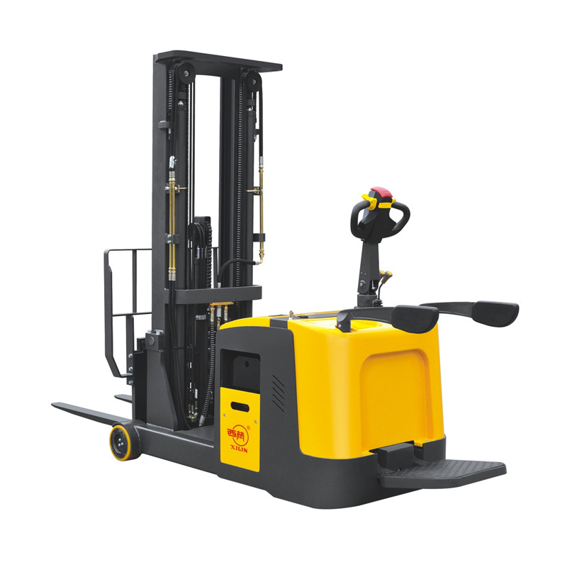 西林平衡重式电动堆垛车站驾式电转向1.5吨安全可靠符合人机操作