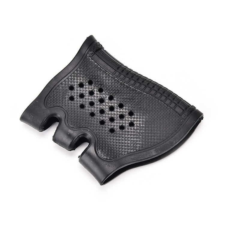 (2개) 액세서리 BD GLOCK G17 G19 M4 AK 보호 커버 유니버설 그립 미끄럼 방지 고무 커버 아래 물 폭탄