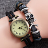 Retro bracelet, fashionable watch strap with pigtail, quartz watches, suitable for import, wholesale