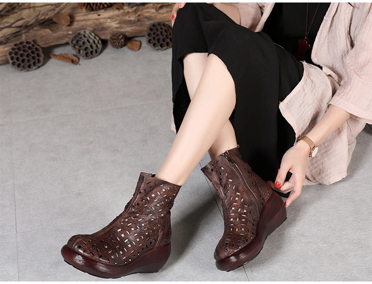 Bottes femme RUOLAN en En cuir - Ref 3355136 Image 28