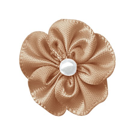 Yao Ming tejido hecho a mano cinta 2,2 cm arco pequeña flor regalo embalaje ropa interior accesorios cinta flor