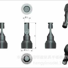 根据图纸图片画3D图 新产品开发内部结构设计 结构策划3D图设计