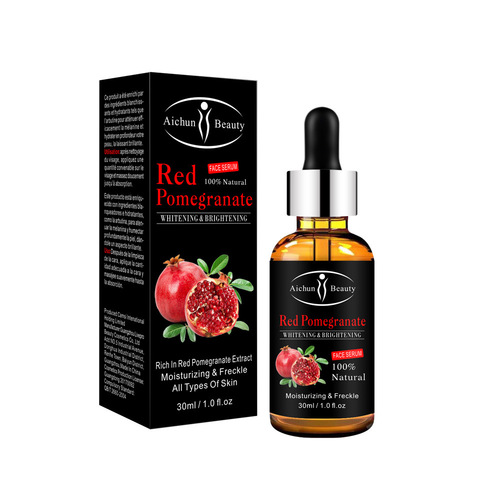 Cross-border direct supply essence red pomegranate facial essence facial moisturizing lightening fine lines and acne marks factory