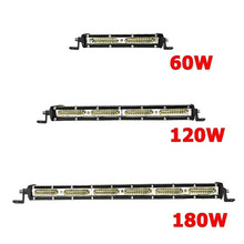 LED长条灯小单排工作灯 越野车灯中网射灯 适用越野车/ SUV /卡车