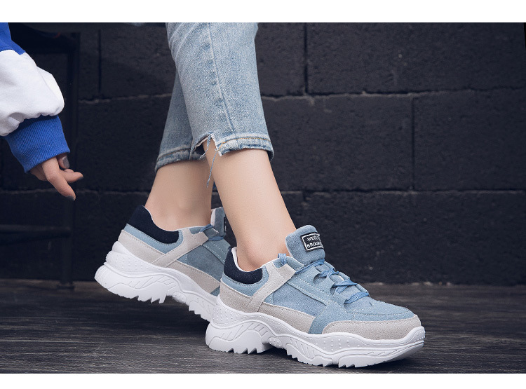 Baskets femme en Microfibre - Ref 3421267 Image 19