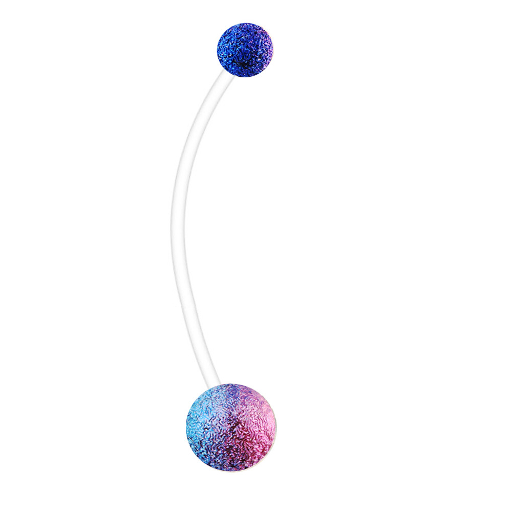 38mm Long Rod Pregnancy Belly Button Ring - Stainless Steel Geometric Shape - Non-Allergic, Best Selling on Amazon & eBay detail image 17