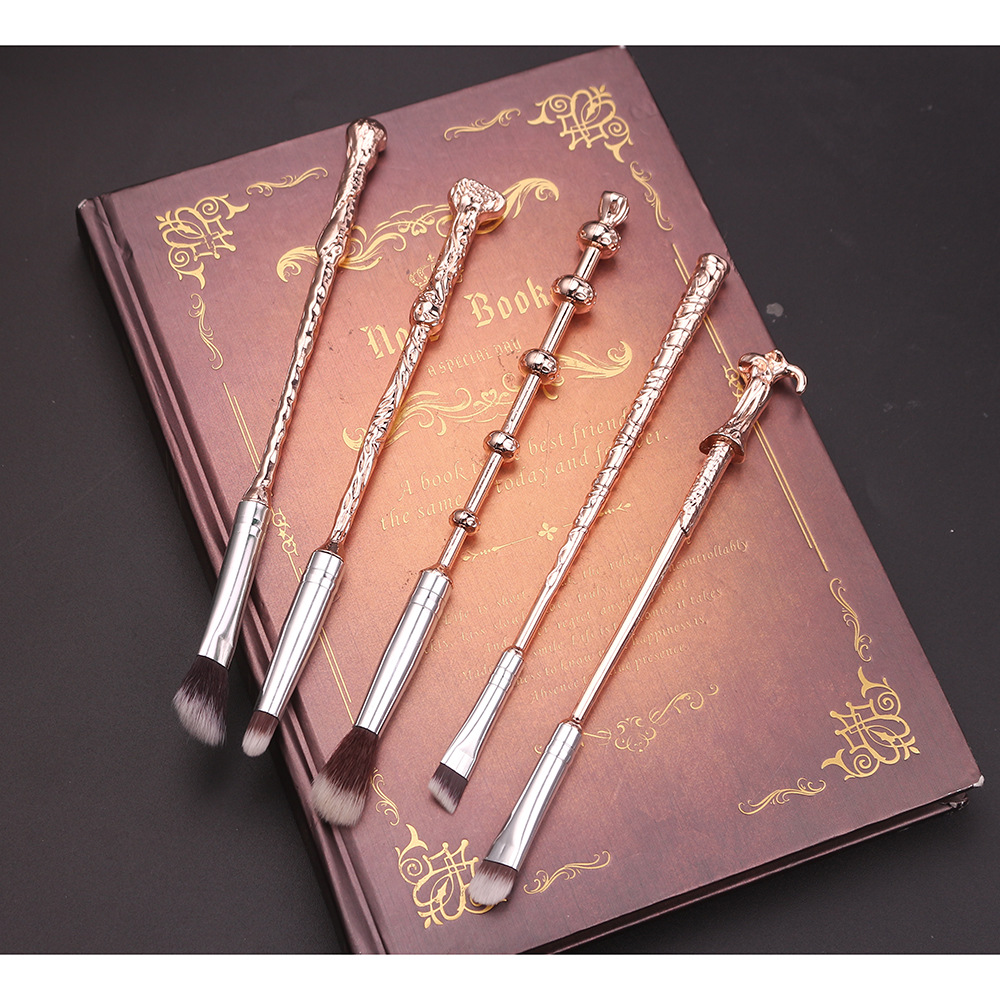 Harry Potter wand makeup brush set - Image 2