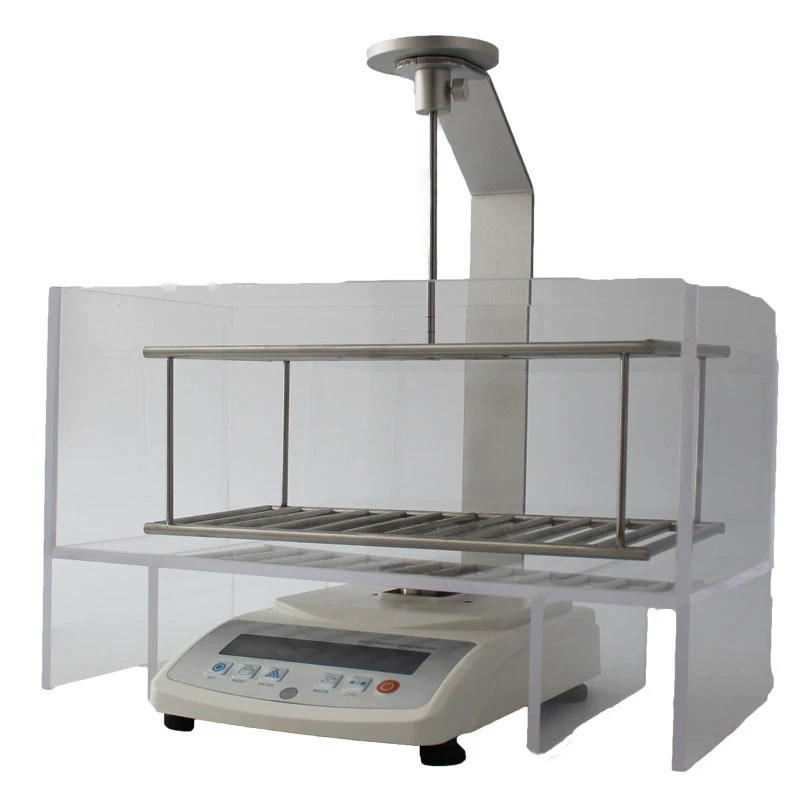 Тестер объема твердой видимой плотности большого плавучего материала TPR, измеритель плотности материала обуви подошвы EVA