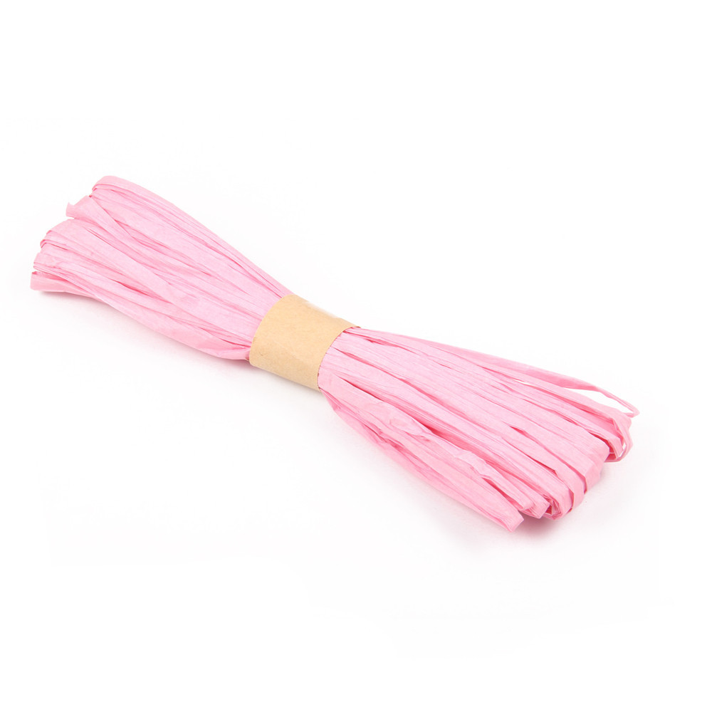 Directo de fábrica de bricolaje hecho a mano de la artesanía de la cuerda de papel de la cuerda tejida multicolor de color de la