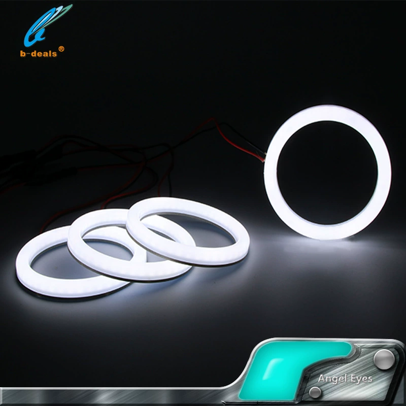 Оптовая и розничная продажа с фабрики Светодиодный SMD хлопковый свет Ангельский глаз хлопковая белая крышка 70 мм 80 мм 100 мм-160 мм