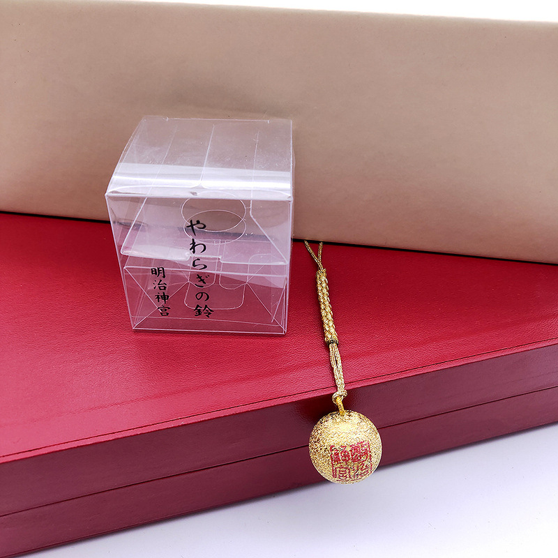 Japanese Tourist Souvenir Tokyo Meizhi Shrine Imperial Golden Bell Imperial Car Mobile Phone Pendant