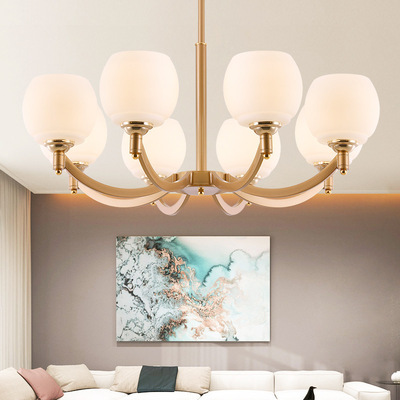 Northern Europe a chandelier Postmodern Simplicity Restaurant a chandelier Light extravagance Living room lights Bedroom lights Glass a chandelier Lighting