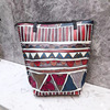 Retro ethnic purse one shoulder for mother and baby, shopping bag, storage system, fashionable shoulder bag, ethnic style