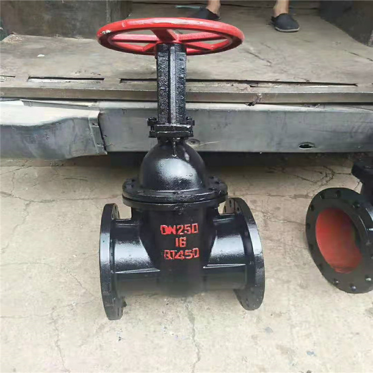 Z41T-10 DN450 铸铁明杆手动闸阀 法兰式闸阀 厂家批发