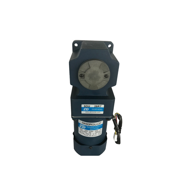 60W调速中空实轴直角减速马达5IK60RGU-CF-5GU25RT输送带专用