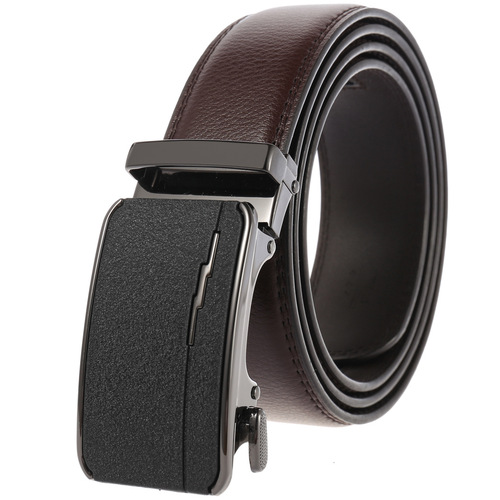 Belt Men's Belt Automatic Buckle Cowhide Belt Belt LY36-3149-1