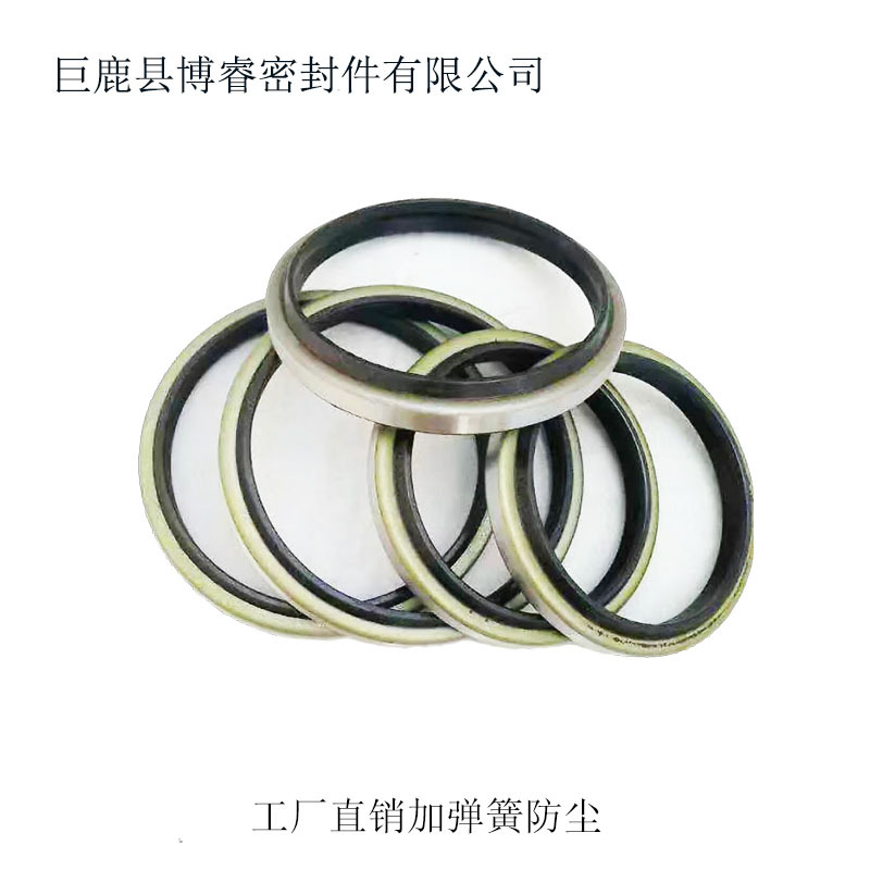 DKB rubber dustproof mechanical seal outer frame dustproof iron shell dustproof oil seal frame oil seal 175*195*10