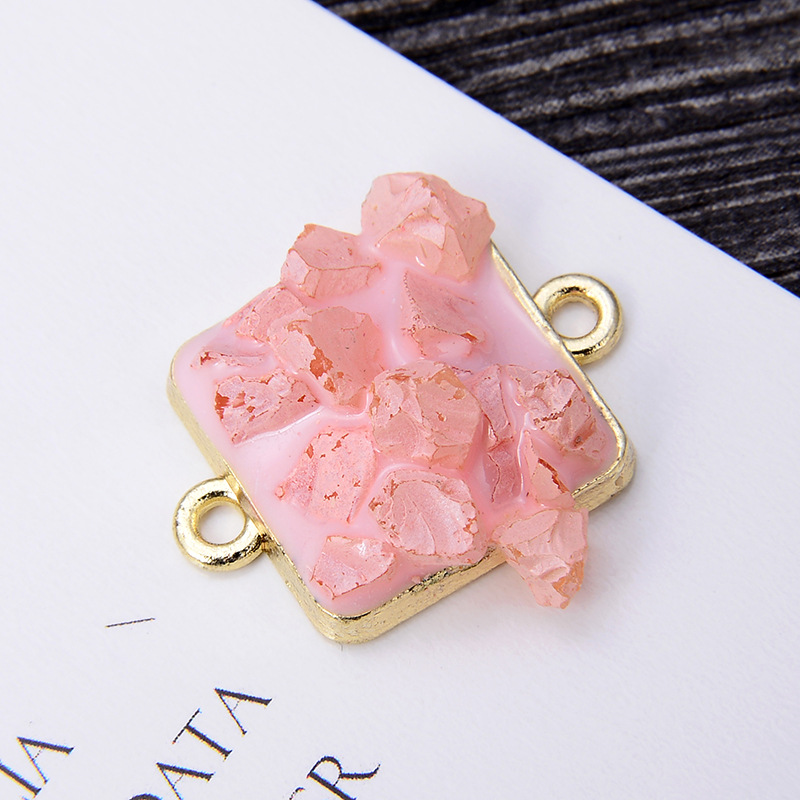 12g Weight Pendant Jewelry Making Type 16*20mm Jewelry Making Size DIY Jewelry Accessories Classification 5 PCS/Package Quantity Alloy Material Heart Shape Pattern Enamel Design Simple Style Style 5 PCS/Package 16*20mm Alloy Heart Shape Pendant 17