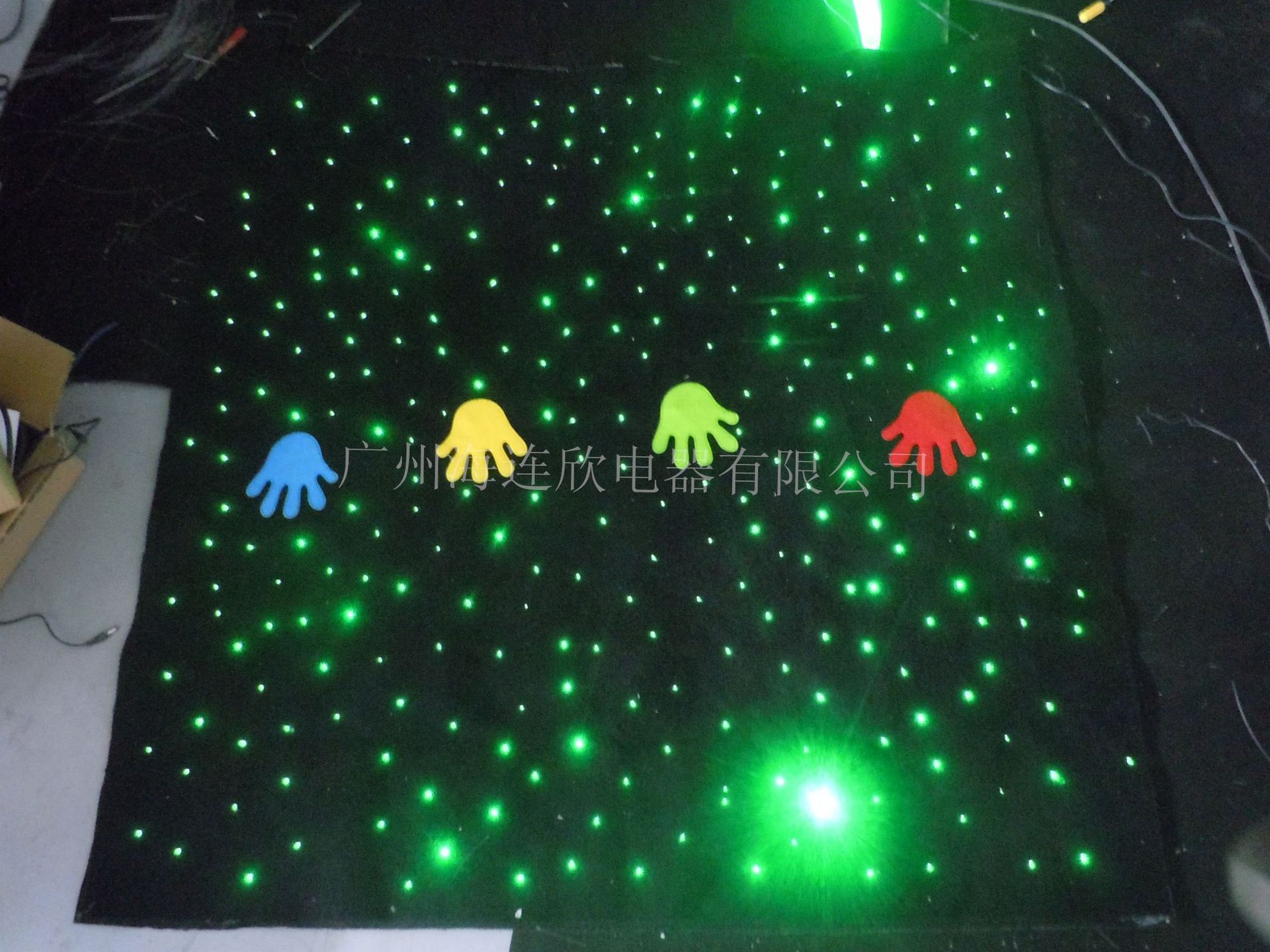 儿童感官房互动玩具发光手掌地毯光纤灯满天星-阿里巴巴