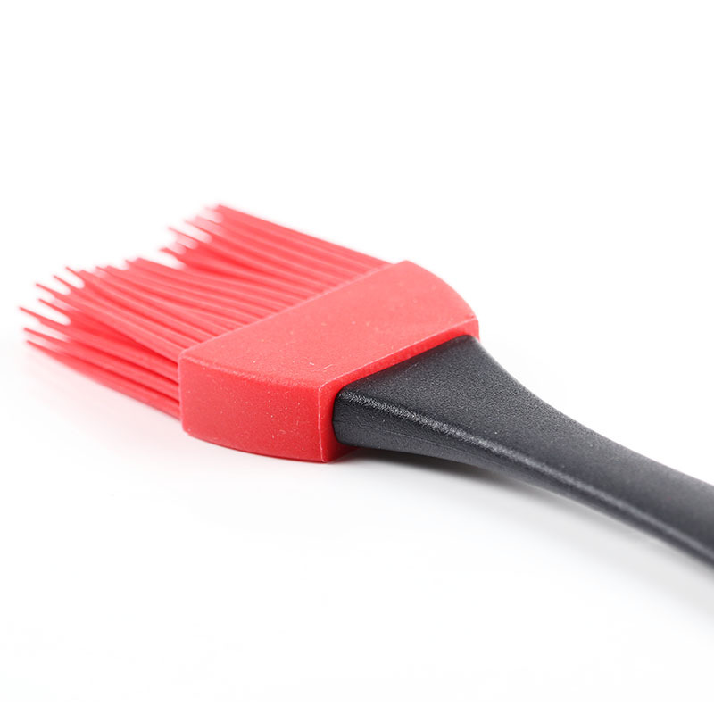 Hornear DIY herramientas 20cm plástico PP mango silicona cepillo barbacoa cepillo aceite silicona pastel limpieza utensilios de limpieza