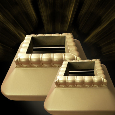 天诺专供莲花马路墩 交通道路护栏底座  铸铁公路墩