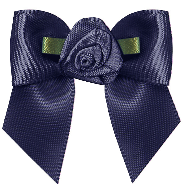 Yao Ming hecho a mano cinta arco regalo caja de joyería arco terminado ropa horquilla decoración estante de tres puntos nudo