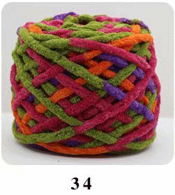 Tira de hielo hilo de una sola hebra de lana gruesa aguja de palo de tejer manta zapatillas hilo bufanda sombrero bufanda hilo de algodón fábrica al por mayor