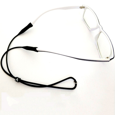 glasses Slip rope silica gel glasses Elastic force fixed circular Eye Debit fall off motion Lanyard