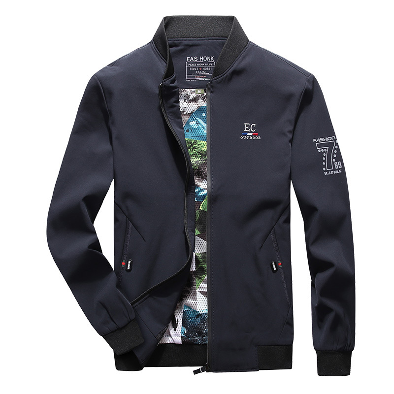 2019 otoño nueva chaqueta transfronteriza hombres sueltos chaqueta casual de los hombres moda voladora chaqueta de los hombres
