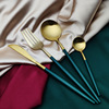 Tableware stainless steel, coffee fruit fork, chopsticks, set