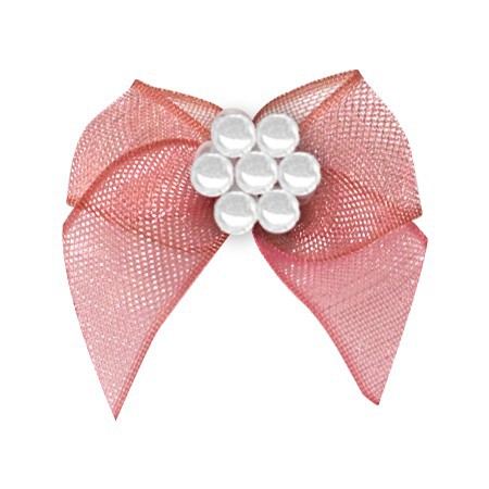 Yao Ming cinta de poliéster arco acabado accesorios textiles en stock al por mayor 2,6 cm ancho hecho a mano arco cinta image 7