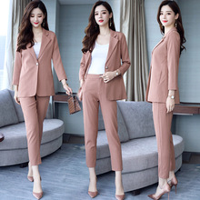 Costume femme en Mélange de fibres chimiques - Ref 3334483 Image 8