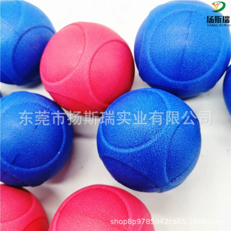 EVA Массажный мяч для йоги двуглавый мяч EVA шлифовальный шар для боулинга цветной композитный Массажный мяч из арахиса EVA